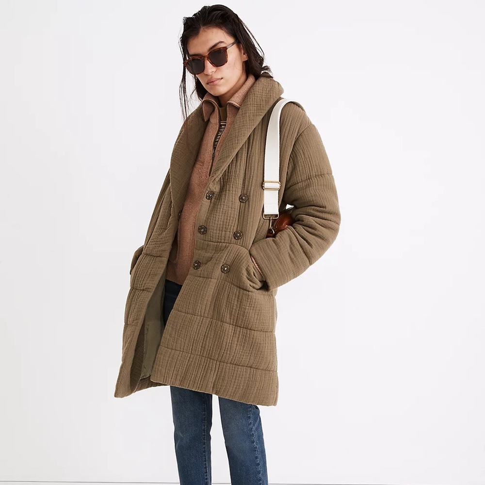 Madewell Lightspun Dumont Quilted Jacket